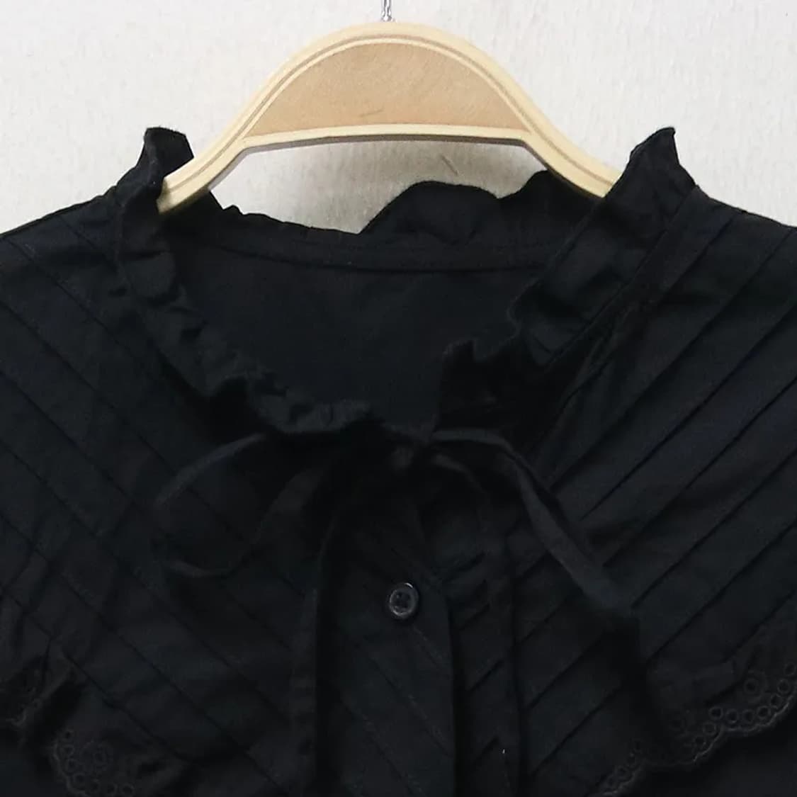 헤더 레이스 발레코어 블라우스 61743 상품이미지3