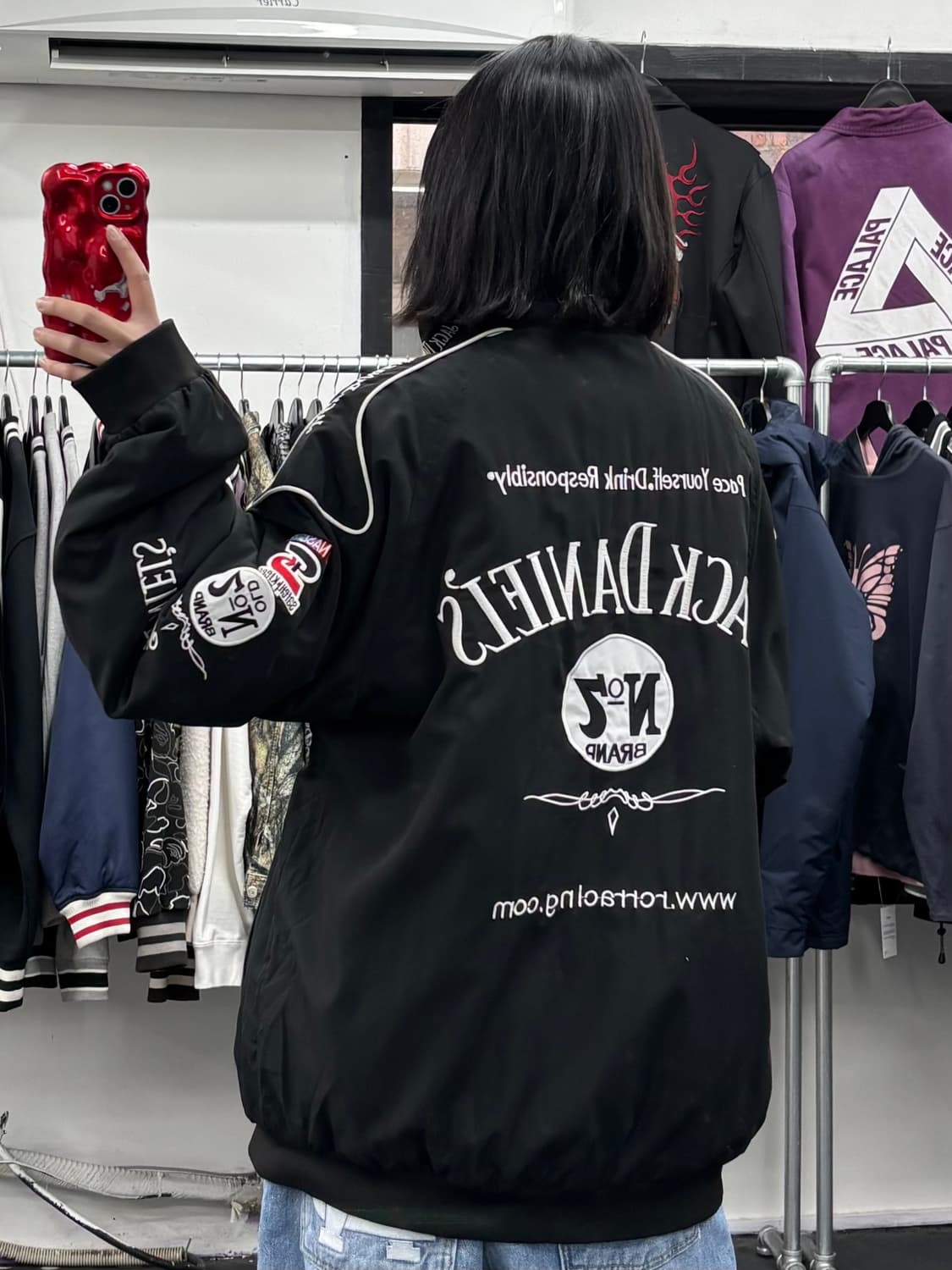 VTG 잭다니엘 레이싱 자켓 상품이미지5