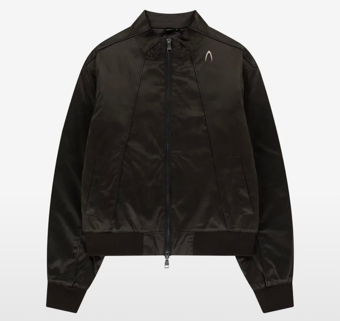 Piping Leather Blouson (Brown) 상품이미지1