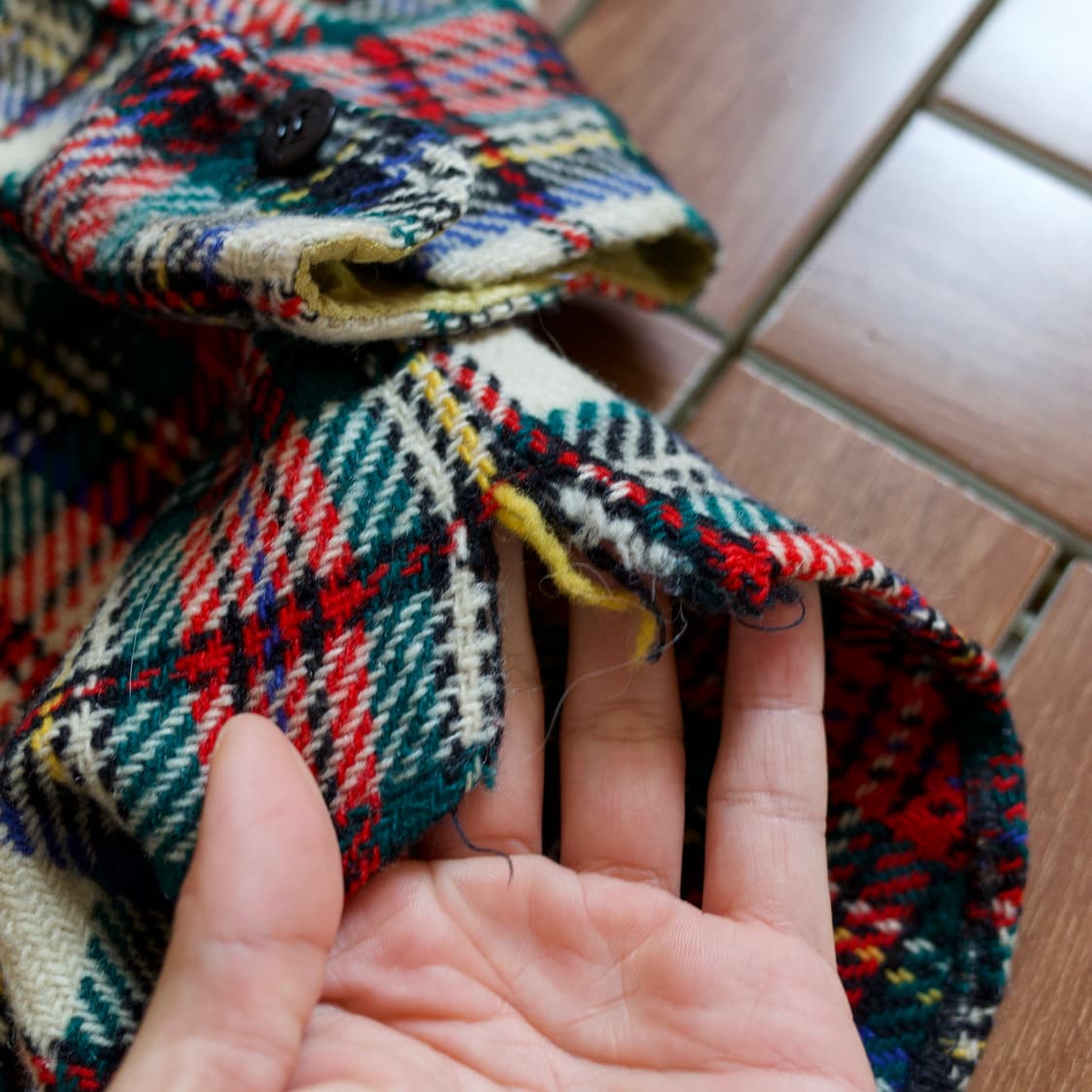 70‘s Kings road by Sears wool CPO shirts 상품이미지9