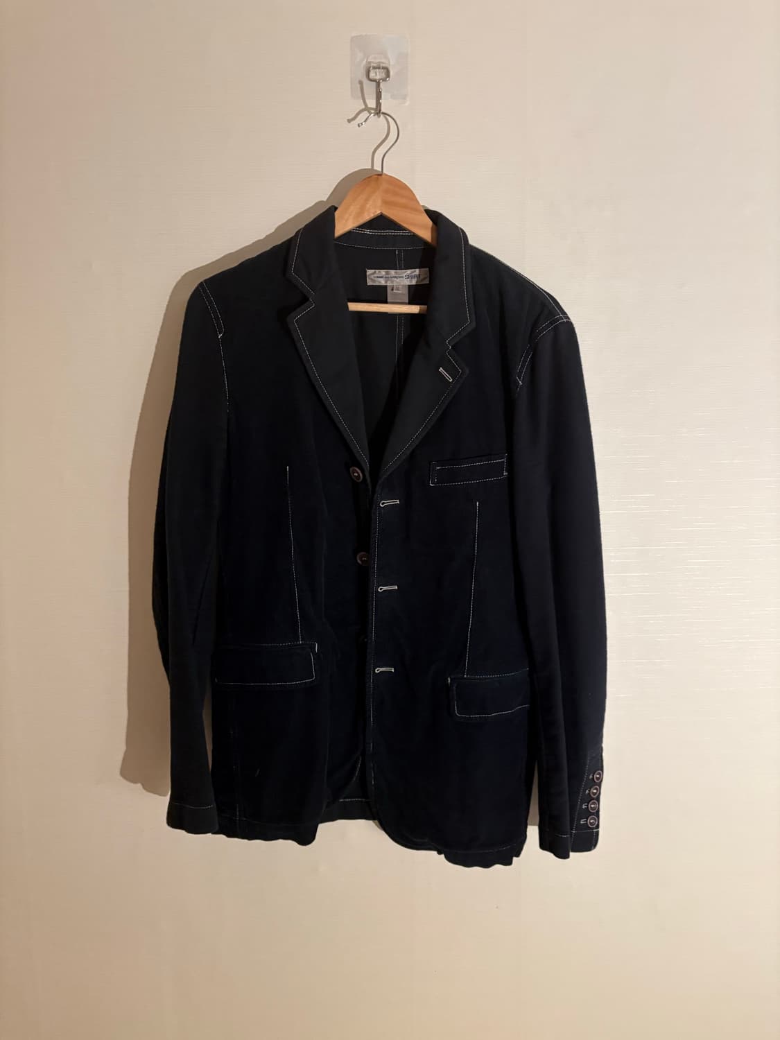 꼼데가르송 셔츠라인 스티치 블레이저 상품이미지1