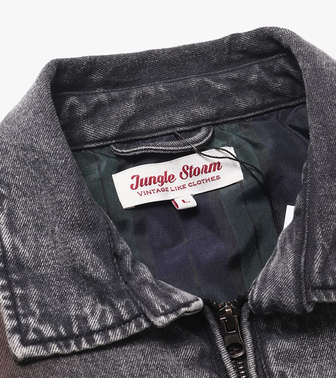 JUNGLE STORM -25SS  WASHED DENIM JACKET 상품이미지4