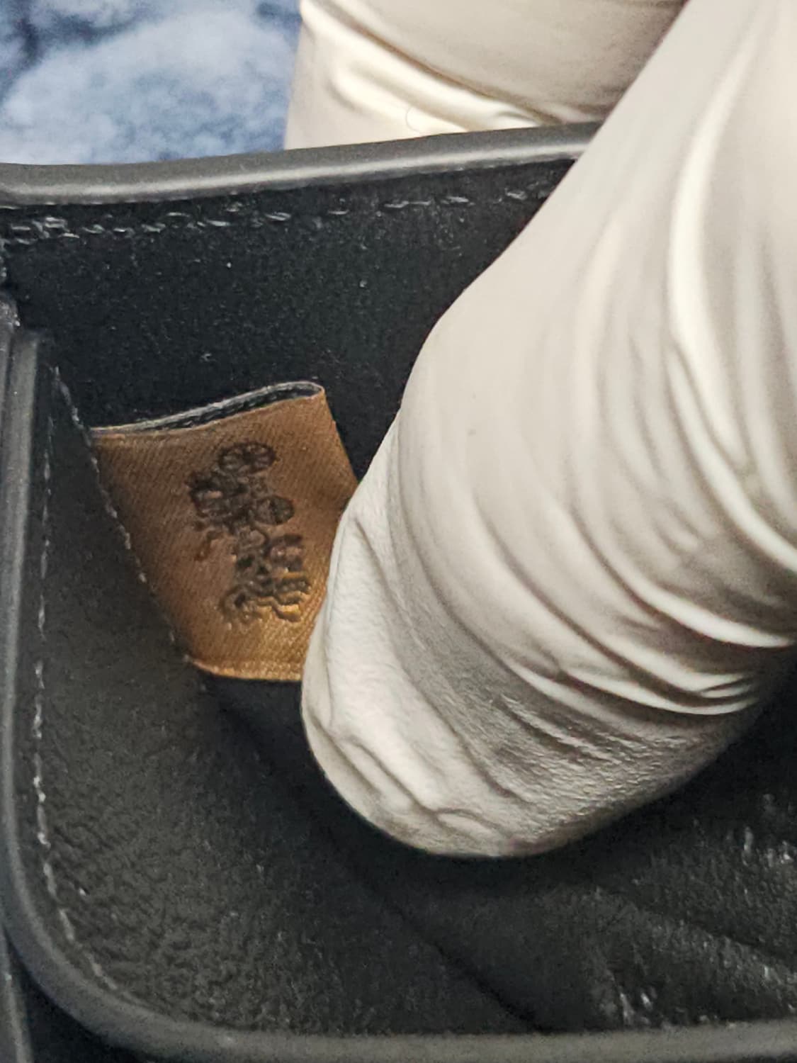 코치 블랙 가죽 반지갑 남성용  11*9 상품이미지6