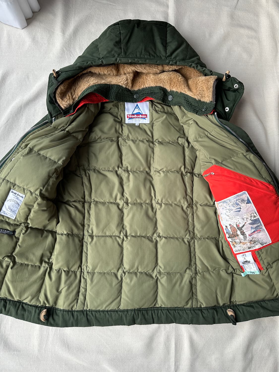 홀루바 Holubar 구스다운 알파카 후드 3 상품이미지7