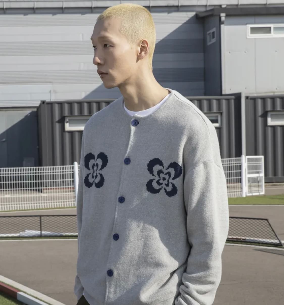 엑스톤즈 리버시블 플라워 가디건 상품이미지4