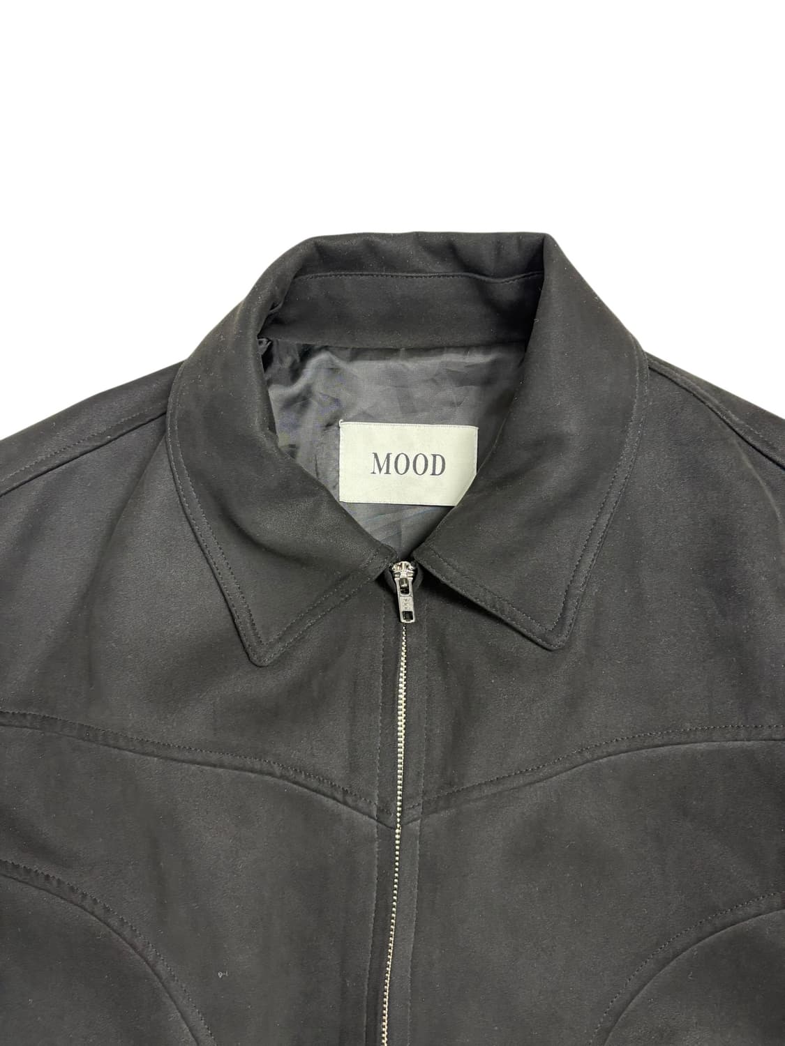 엘무드 울 블루종 자켓 블랙 상품이미지5