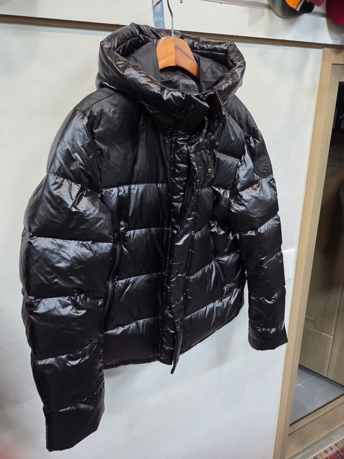 Blauer usa 블라우어 투웨이 유광 숏 패딩 L 상품이미지9