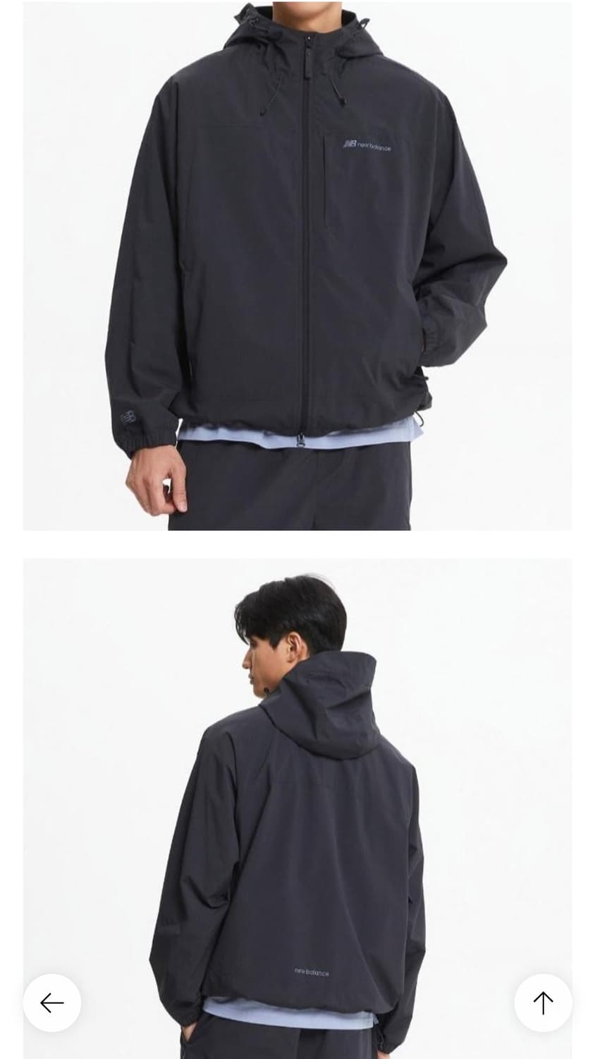 뉴발란스 웜업 자켓(바람막이) 상품이미지10