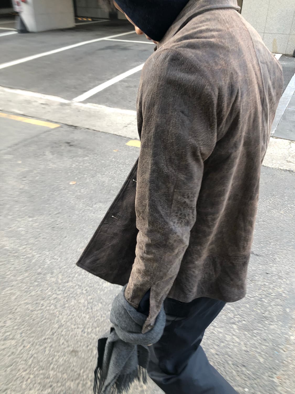 요지야마모토 레더 자켓 상품이미지2