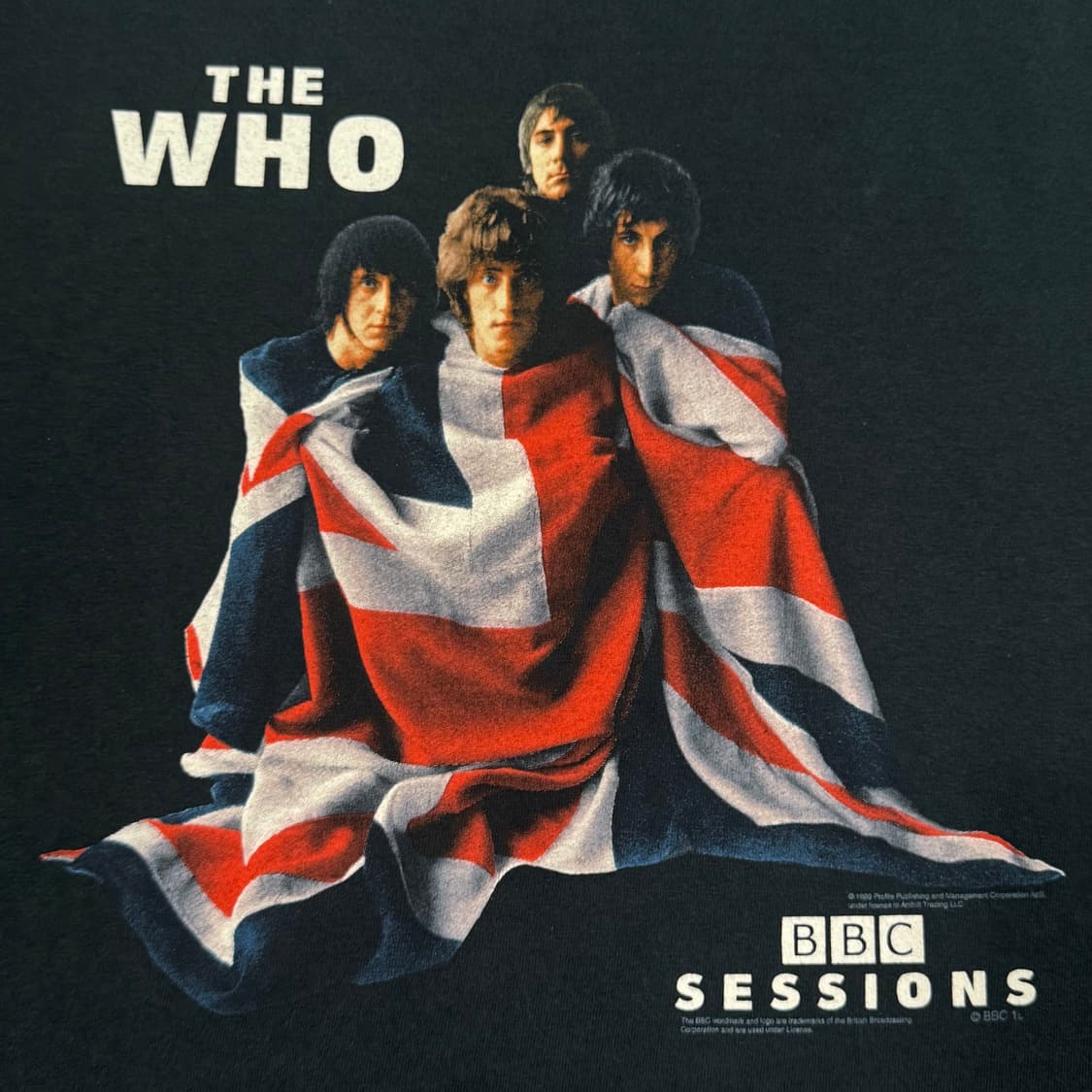 빈티지 00s THE WHO BBC Sessions 더후 밴드 티셔츠 상품이미지3