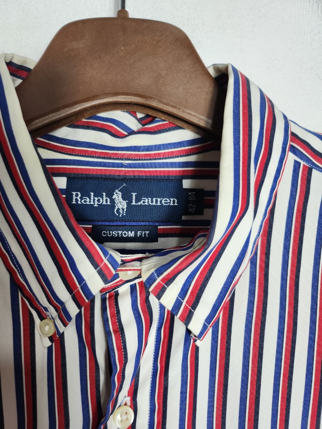 폴로 랄프로렌 스트라이프 커스텀핏 셔츠 상품이미지2