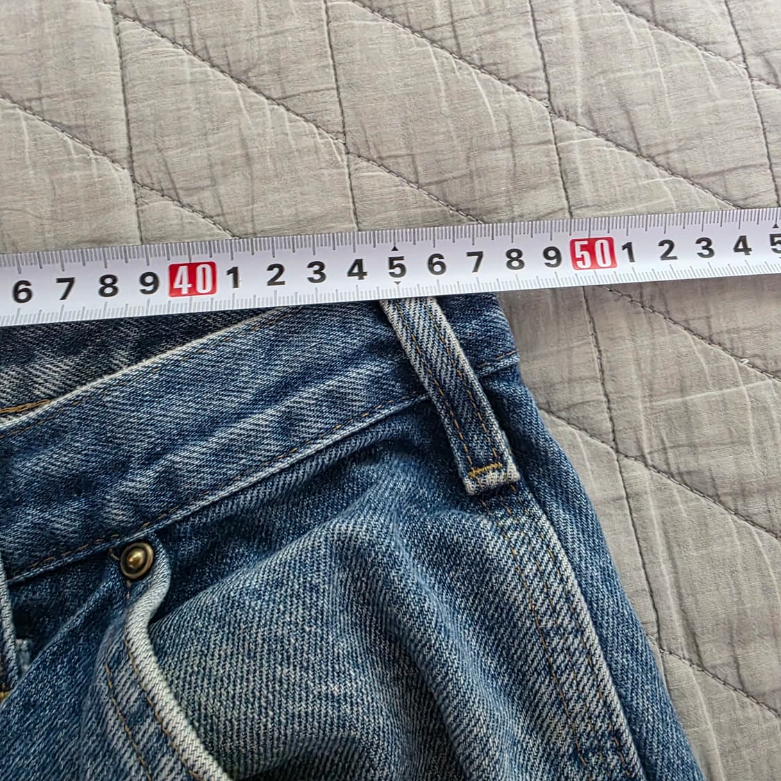 [38X30] 빈티지 칼하트 더블니 B73 DST 데님팬츠 B-18 상품이미지9