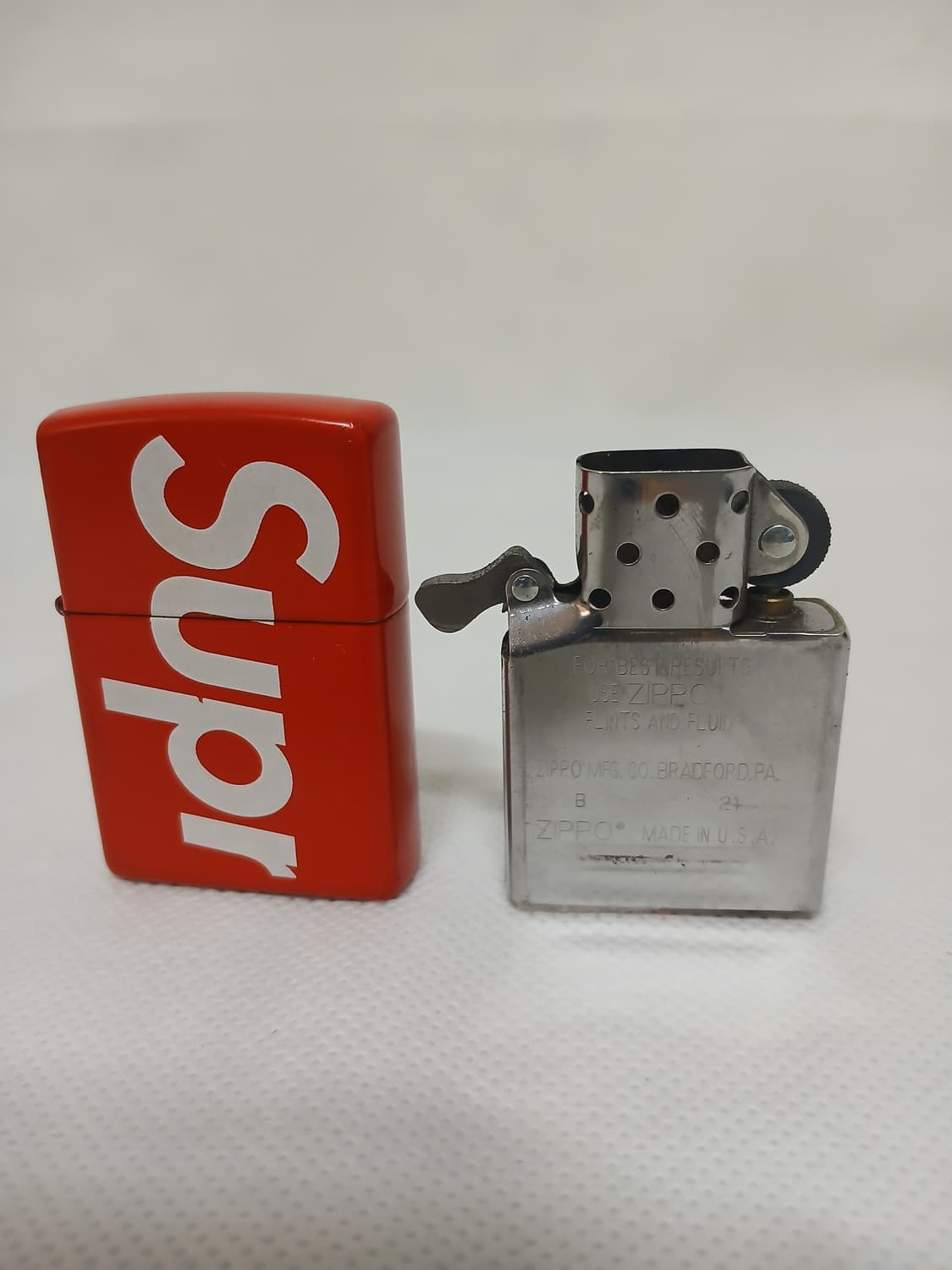 슈프림 / 21ss 로고 지포 라이터 (RED) / os 상품이미지7