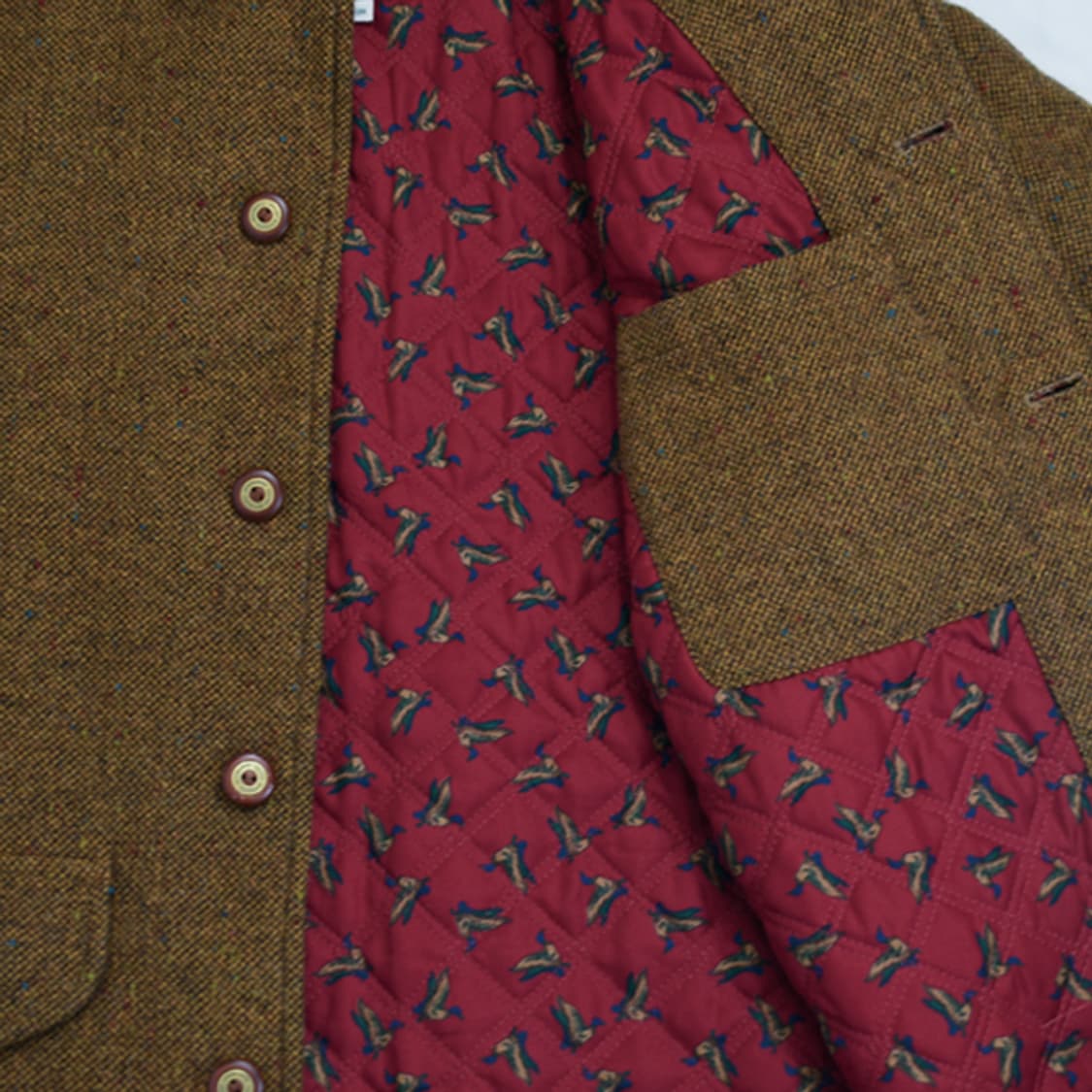 90s DUNWOOD 트위드필드자켓 상품이미지8