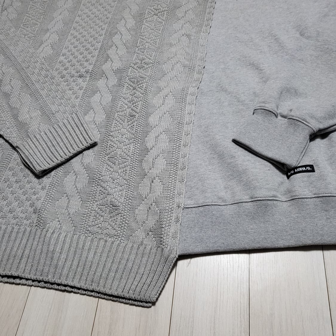 AJOBYAJO 아조바이아조 니트 맨투맨 상품이미지4