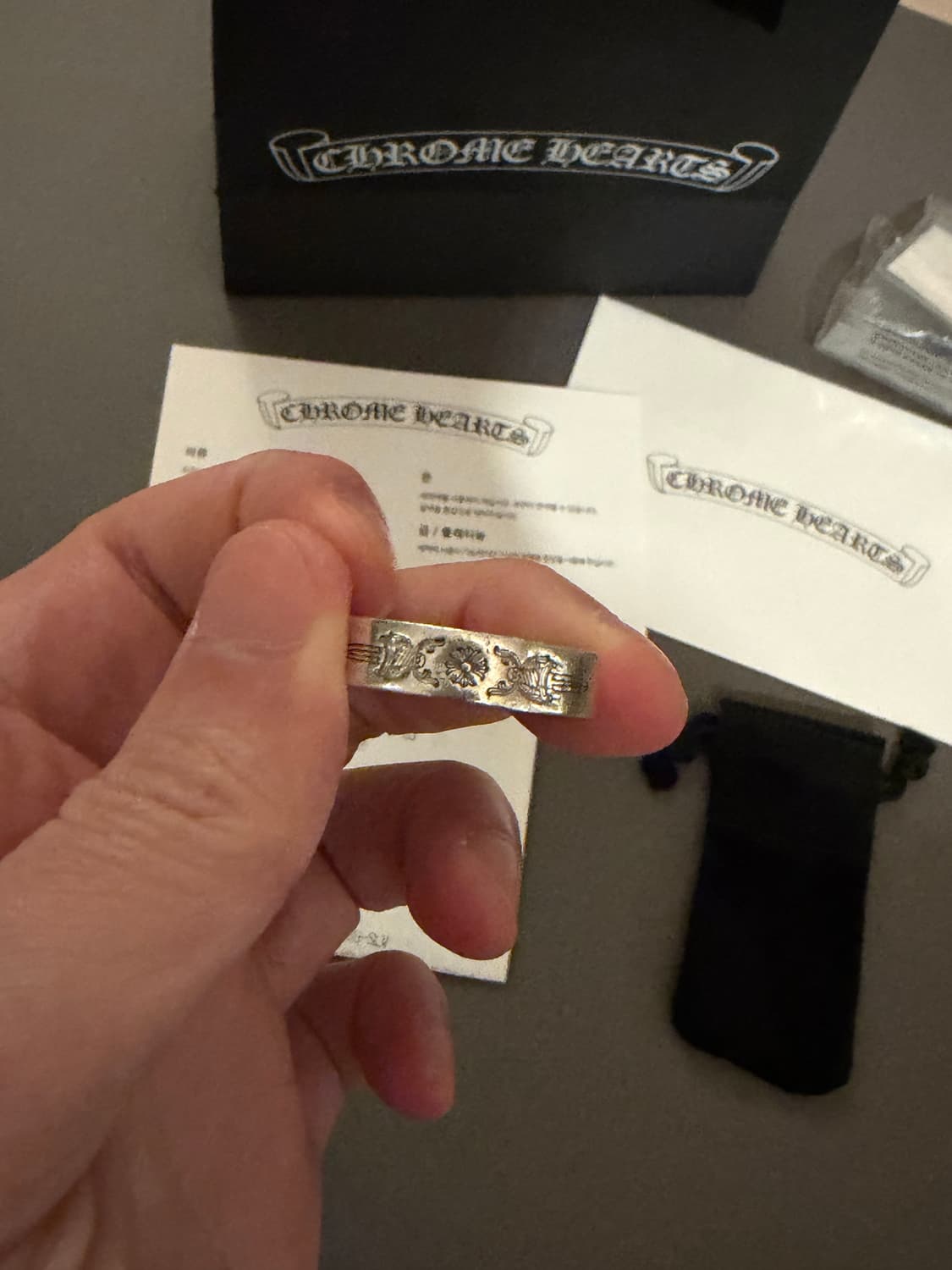 (풀구성) 크롬하츠 스페이서 대거링 12호 상품이미지6