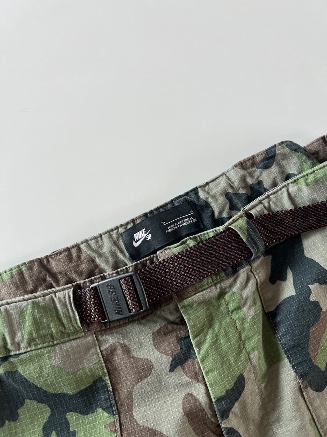 나이키 SB 립스탑 카모 쇼츠 XL 상품이미지5