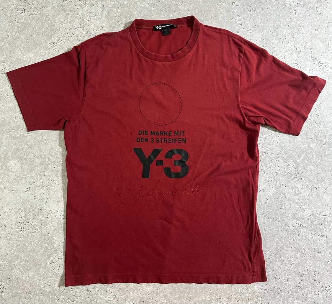 ADIDAS Y3 로고 반팔 티셔츠/072 상품이미지2