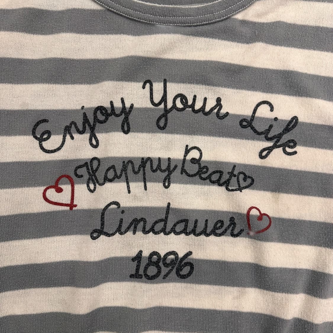 Lettering Stripe Volume Sweatshirt 상품이미지6