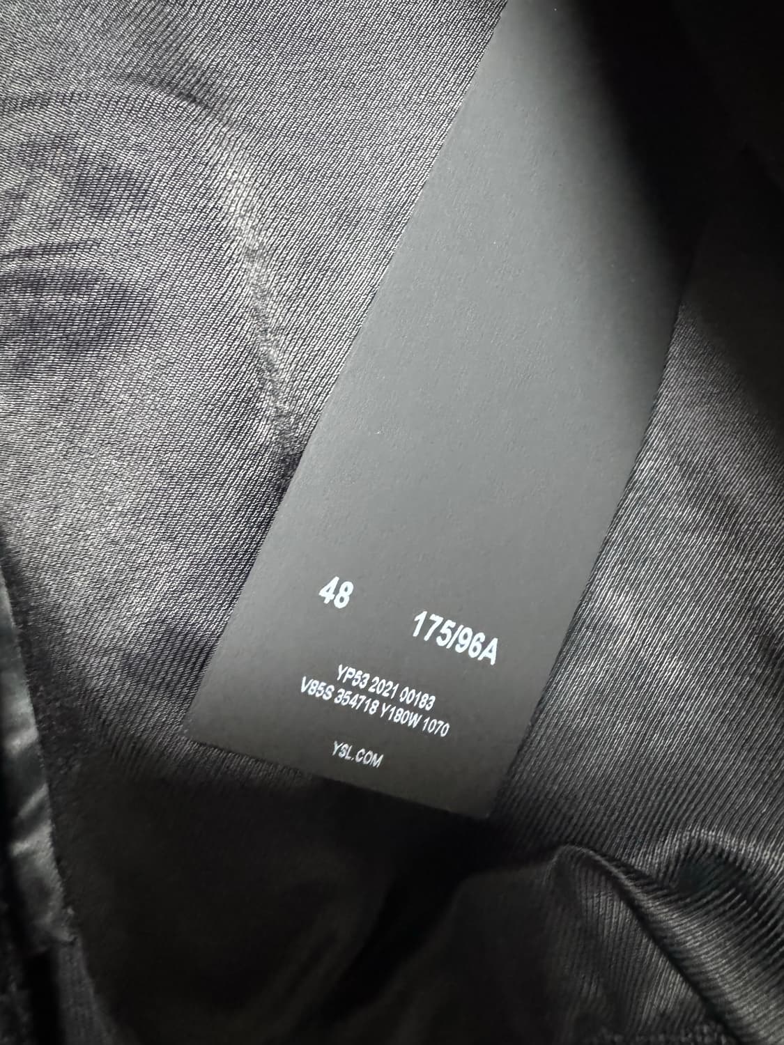 생로랑 테디 자켓 22fw 48사이즈 상품이미지3