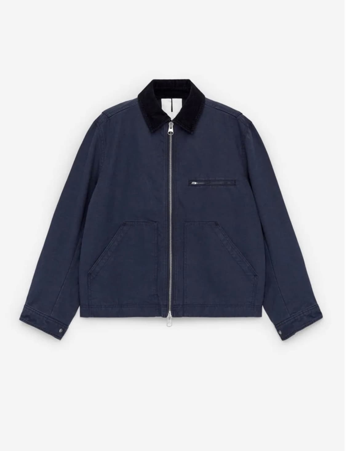 아르켓 코튼 캔버스 재킷(blue dark)L 상품이미지1