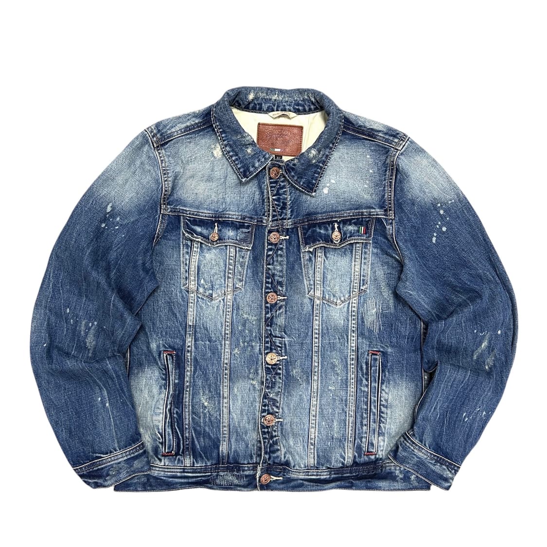 아르마니 빈티지 디테일 데님자켓(XL) 상품이미지1