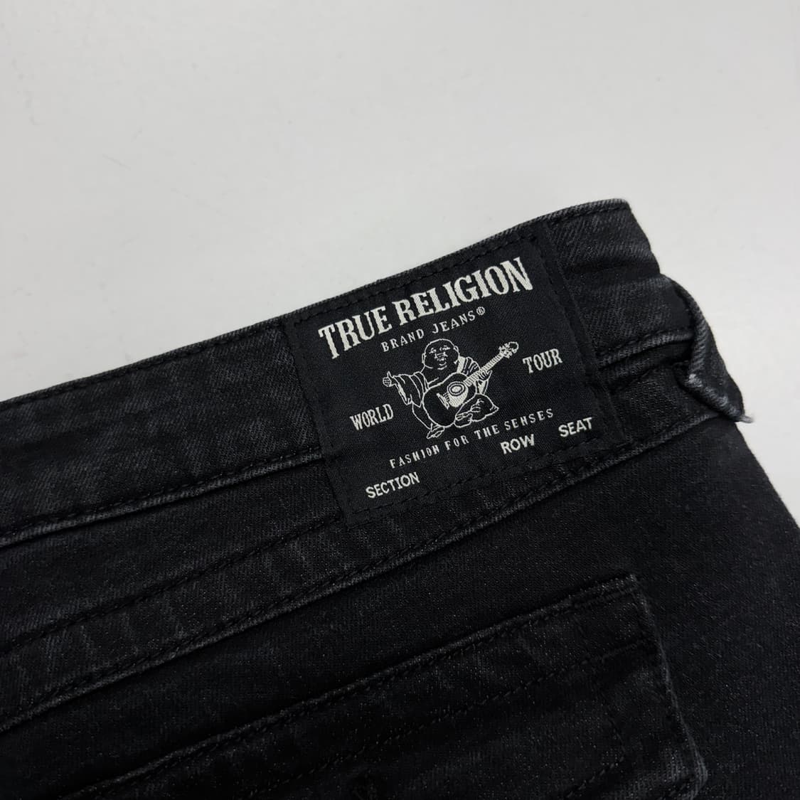 트루릴리전 Y2K 부츠컷 블랙 데님팬츠 상품이미지6