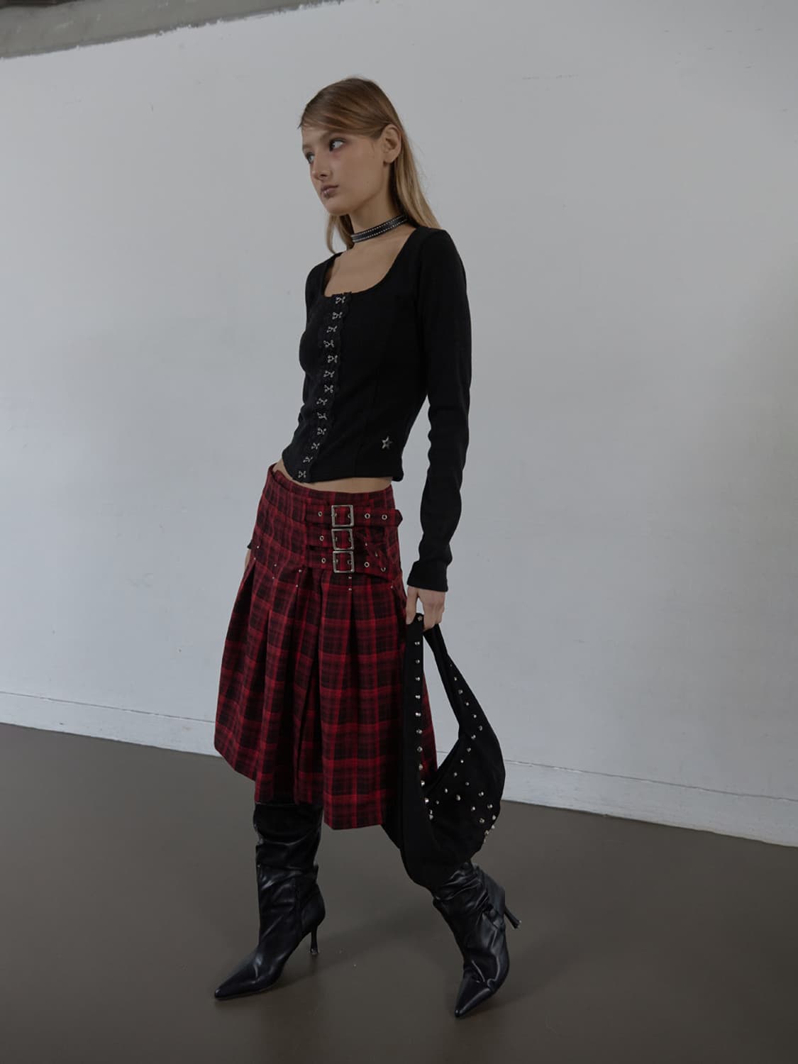 셋업이엑스이 HOOK LONG SLEEVE TOP  상품이미지3