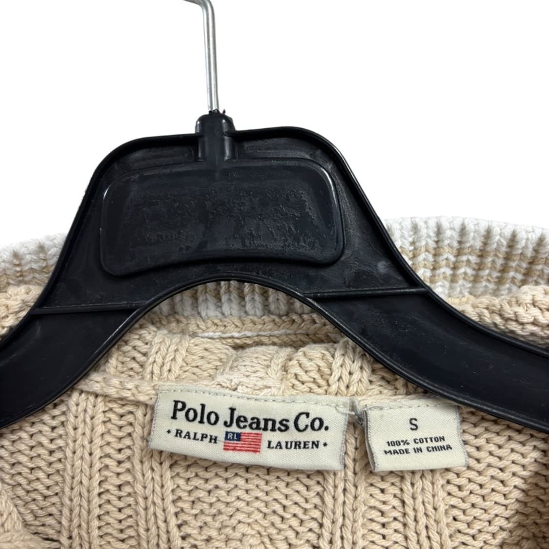 폴로랄프로렌진스 우먼 니트 투웨이 집업 상품이미지5