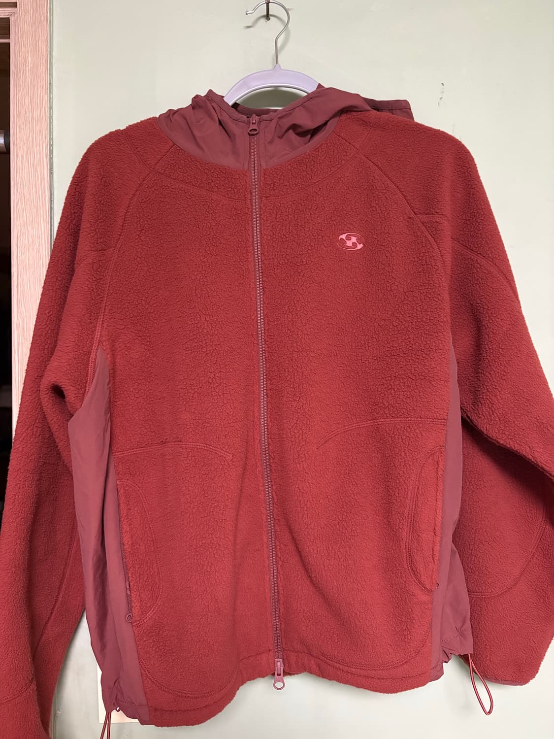 [1회착] 산산기어 플리스 브릭레드 후리스 25FW 상품이미지2