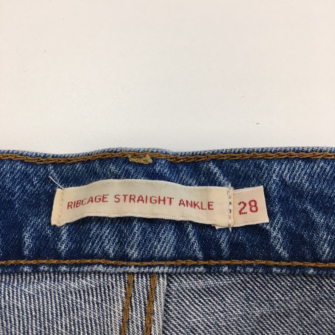 리바이스 프리미엄빅E탭 립케이지 스트레이트 앵클데님 27 인치  상품이미지6