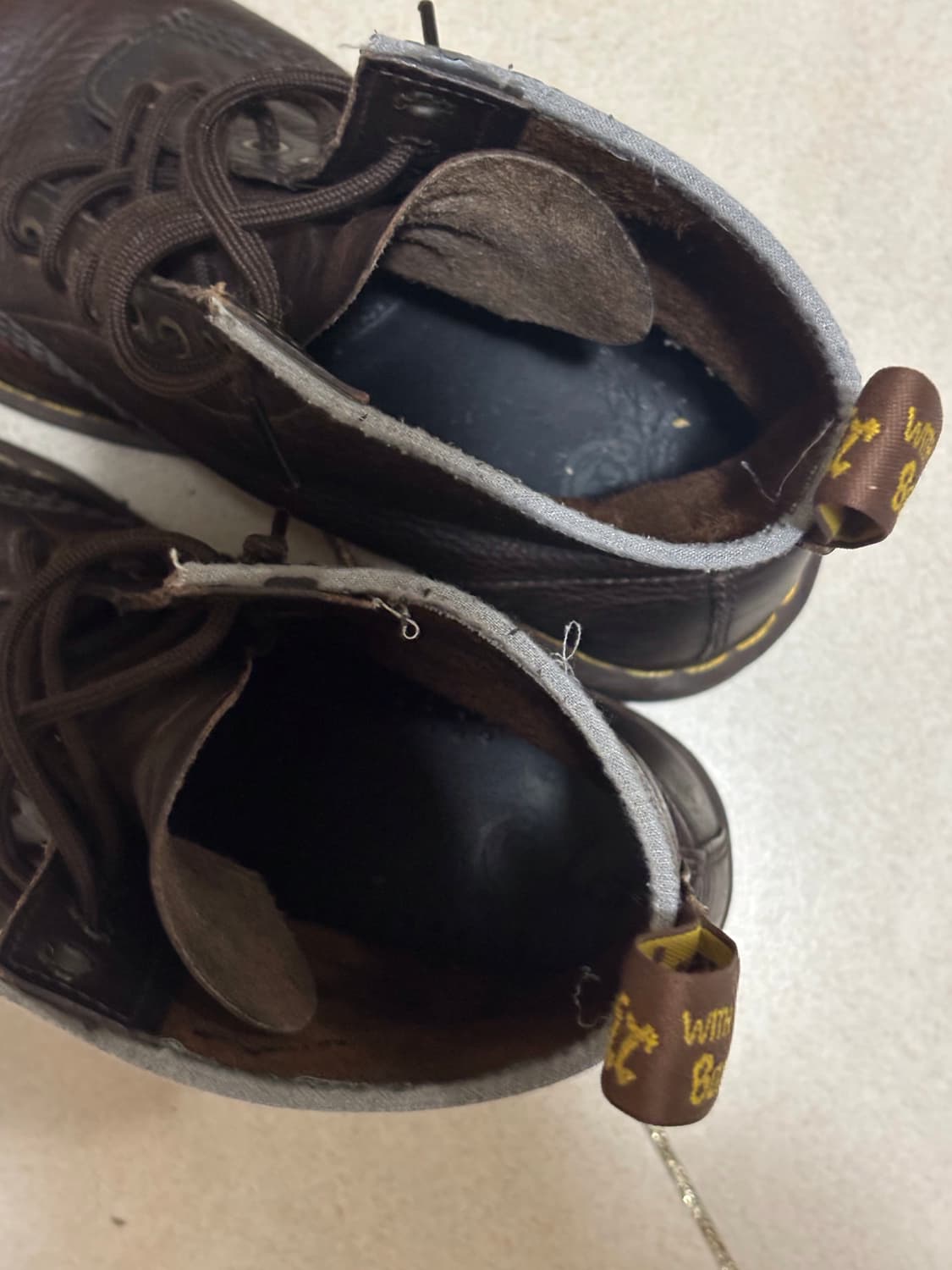 닥터마틴 워커 8홀 구두 브라운 260 상품이미지4