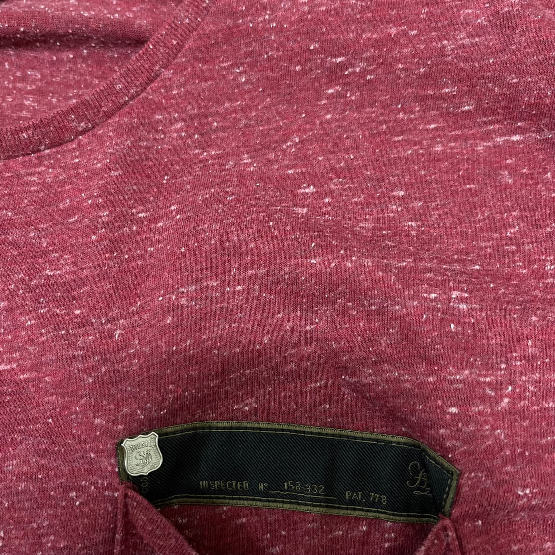 디젤 여성 포켓 반팔티 M/95 상품이미지5