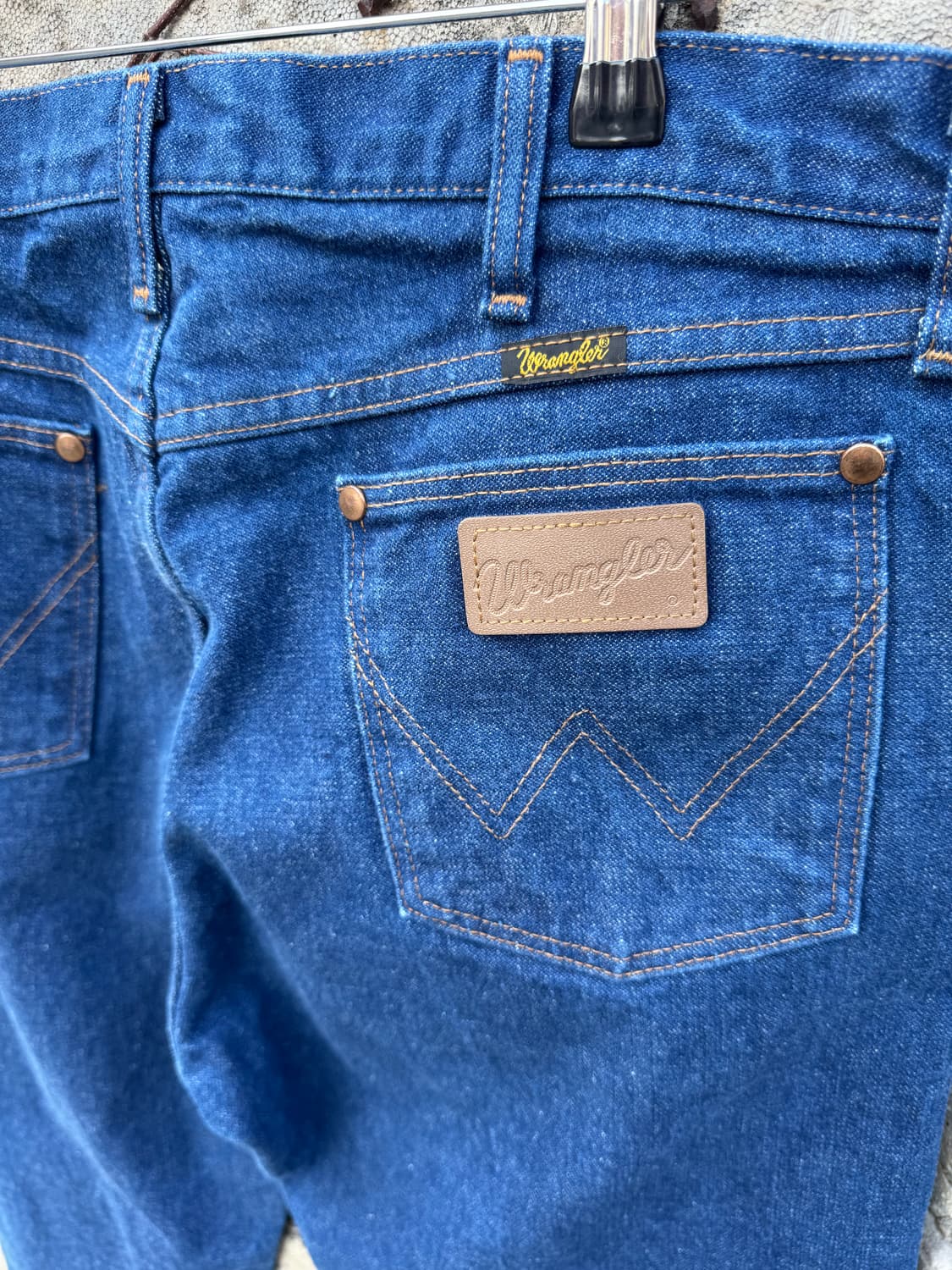 90s 랭글러 빈티지 13mwz 카우보이컷 데님 팬츠 36 상품이미지6