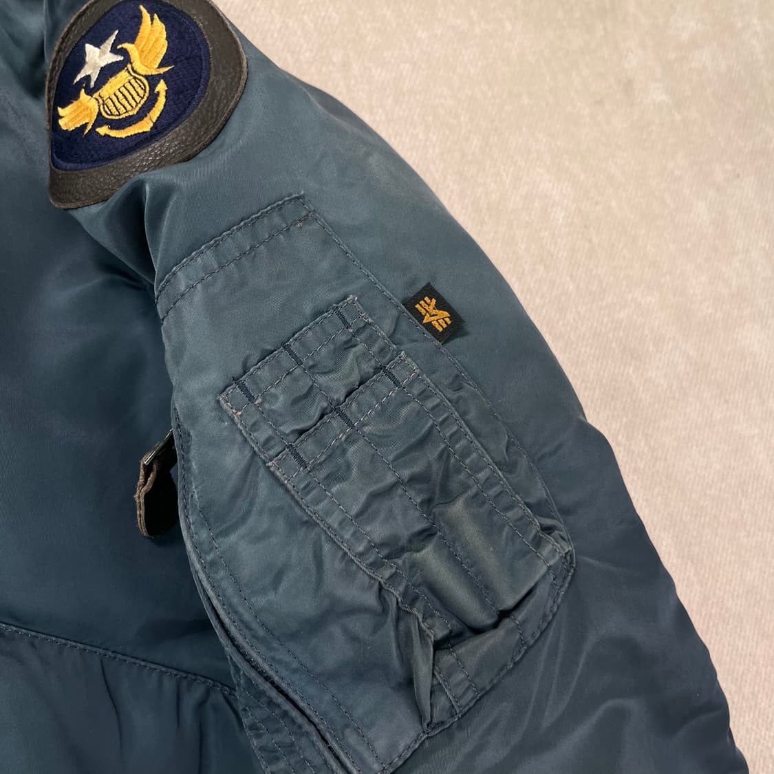 100 알파인더스트리 FLT-45F 항공자켓 상품이미지6