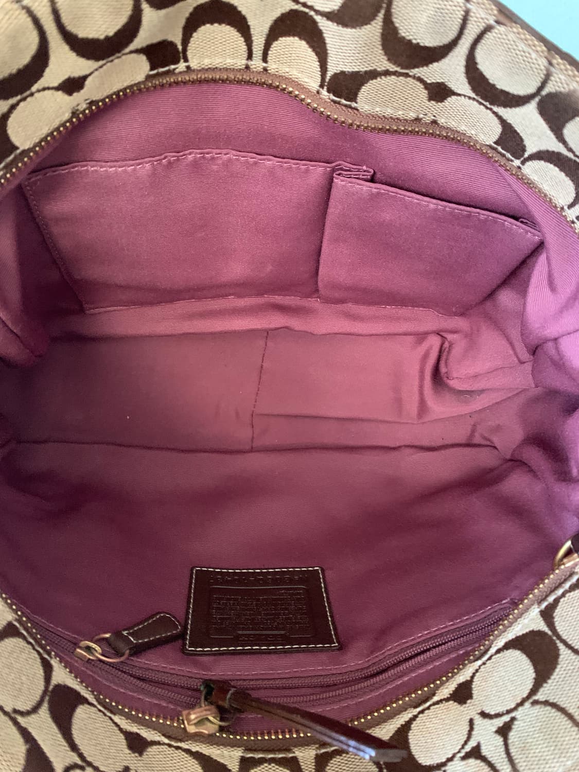 코치 패치워크 토트숄더백 상품이미지9