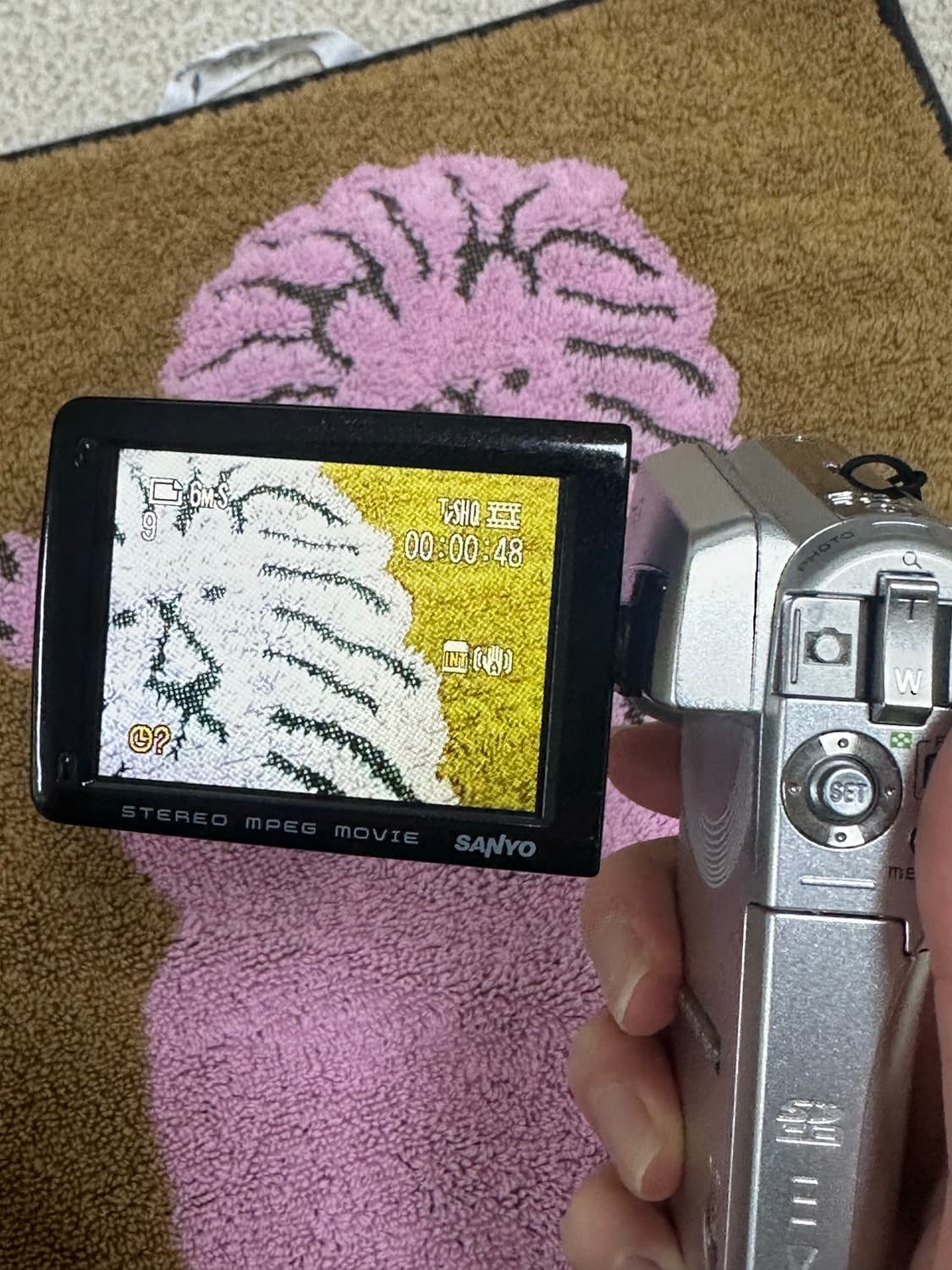 (실버,작례o) Sanyo Xacti 산요 작티 CG6 빈티지 캠코더 상품이미지3