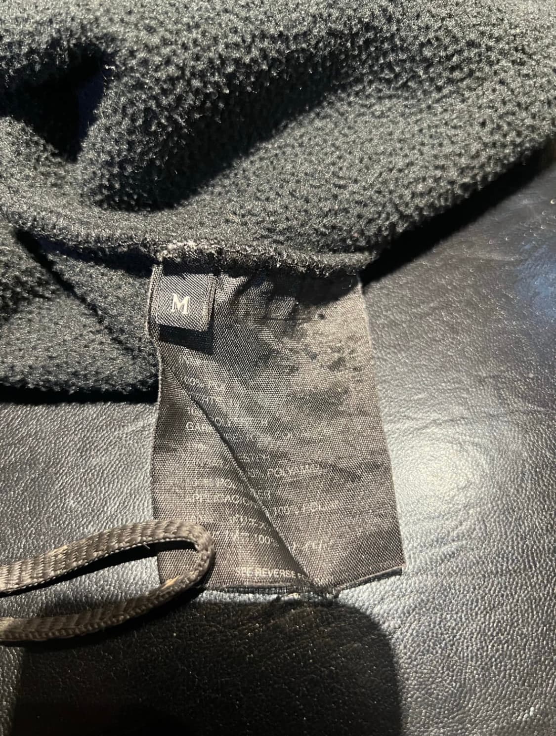 99aw 프라다 스포츠 닌자 플리스 풀오버 후디 M 상품이미지4