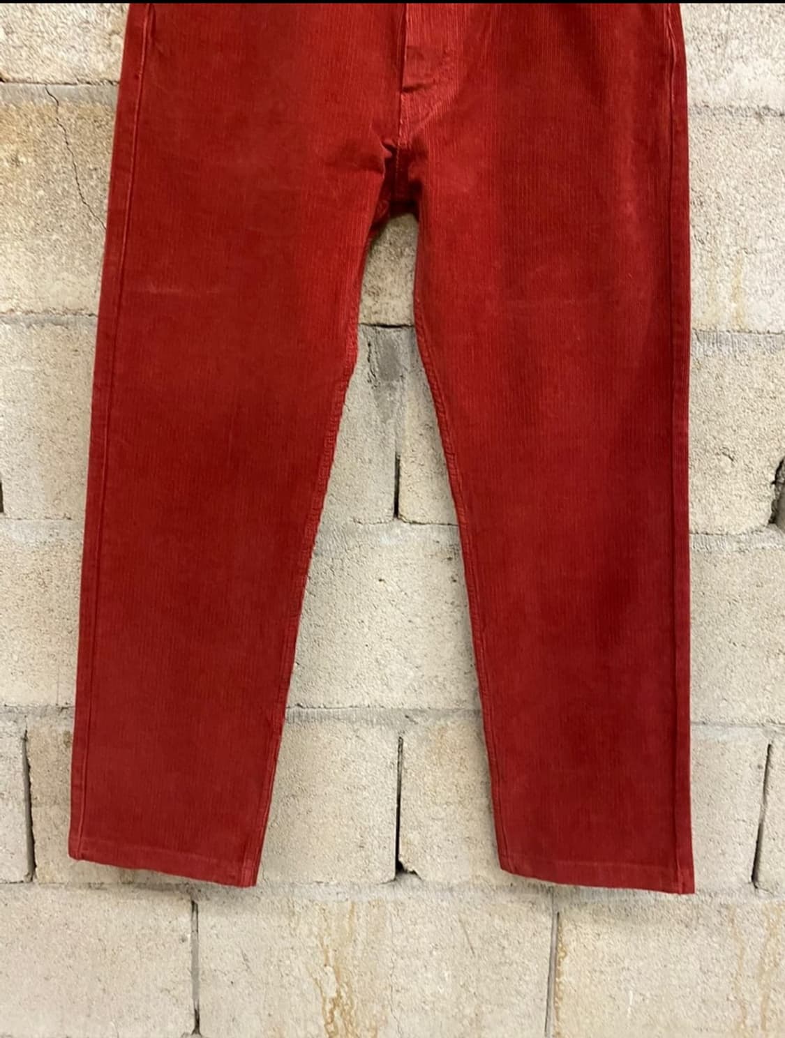 리바이스 화이트탭 레드 코듀로이 팬츠 상품이미지3