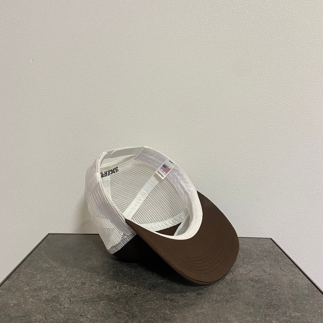 (OS) 슈프림 5패널 메쉬백 볼캡 모자 카마초 브라운 상품이미지7