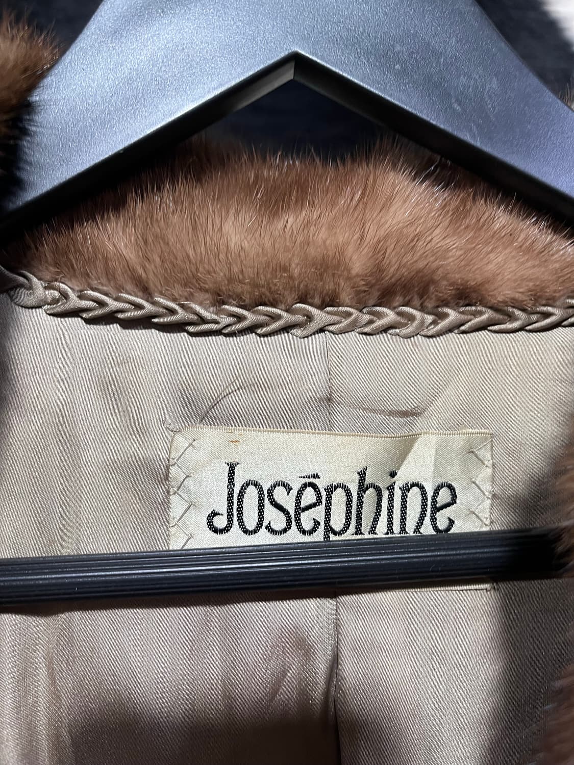 브라운 퍼자켓 상품이미지3