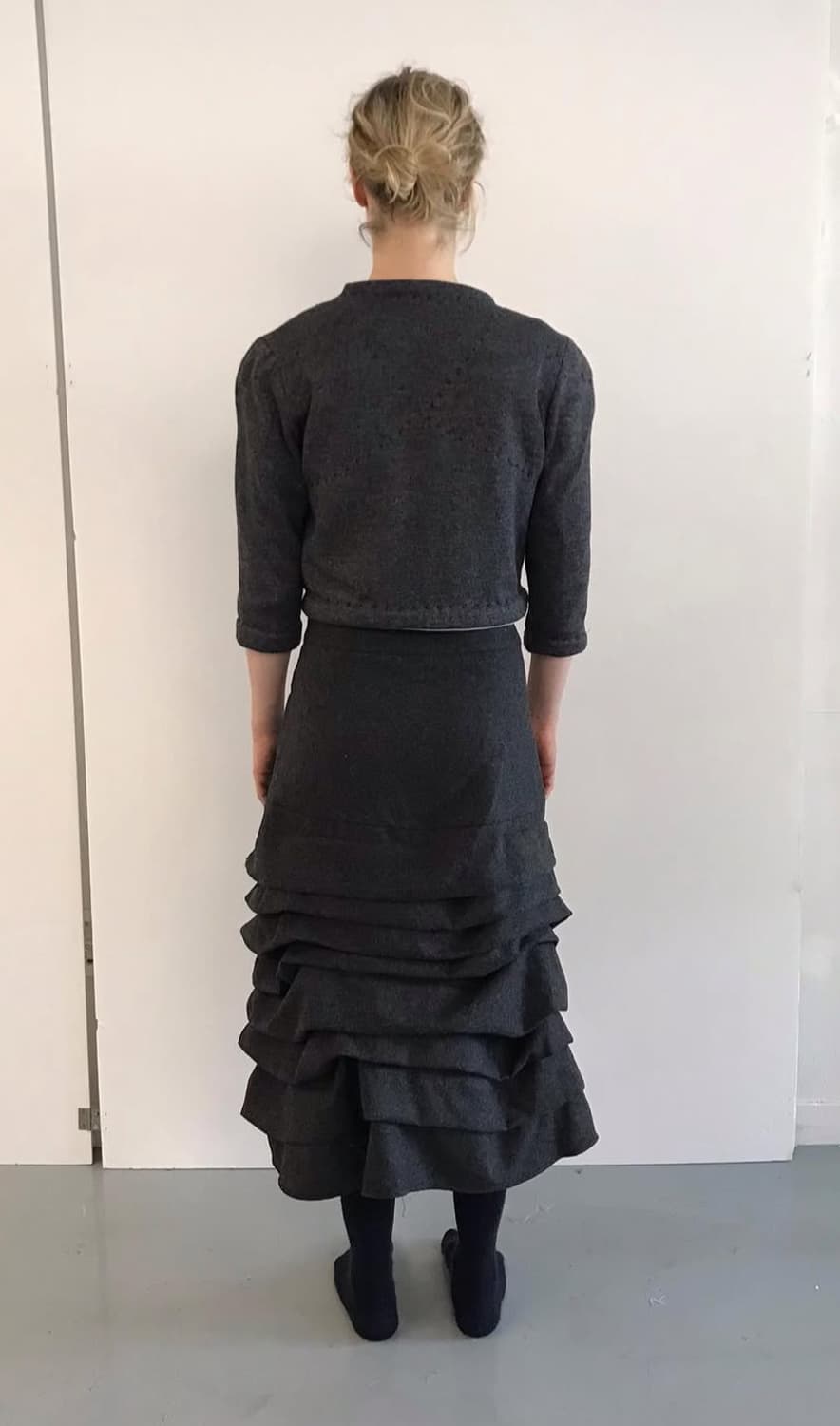eonts piled wool skirt 상품이미지2