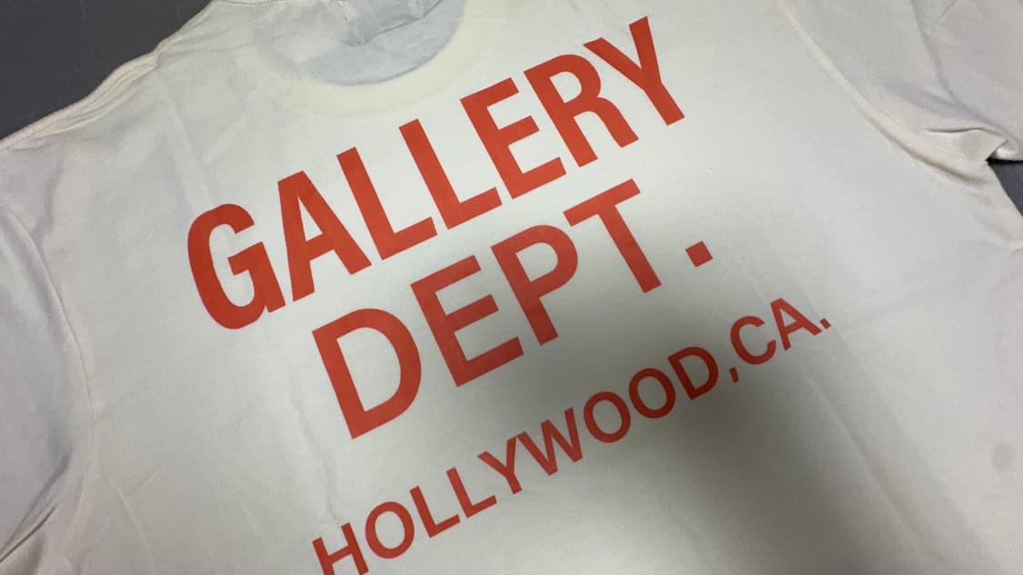 갤러리디파트먼트 수베니어 크림 반팔 상품이미지7