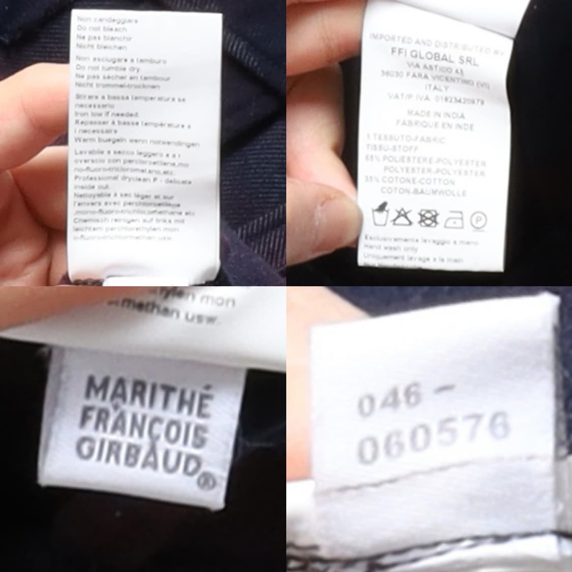 마리떼 Marithe Francois Girbaud Check Coat 상품이미지10