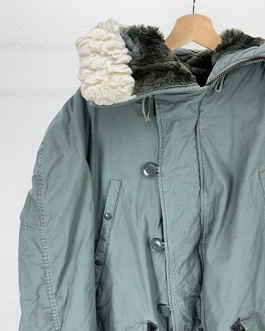 U.S.ARMY 미 공군 N-3B 스노클 그린브리어 파카 자켓 상품이미지2