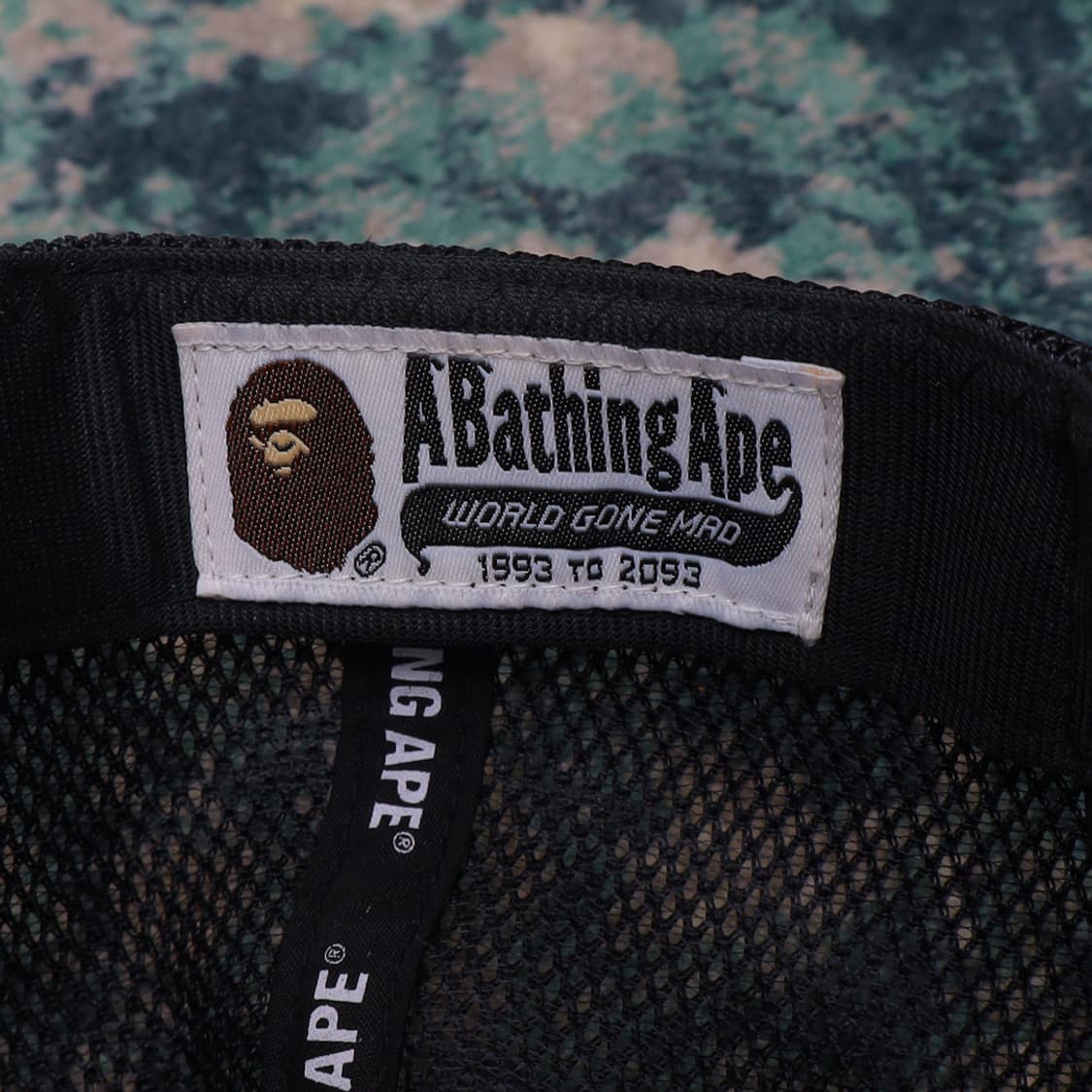 Bape 베이프 22SS 인디고 메쉬 트러커캡 모자 상품이미지4