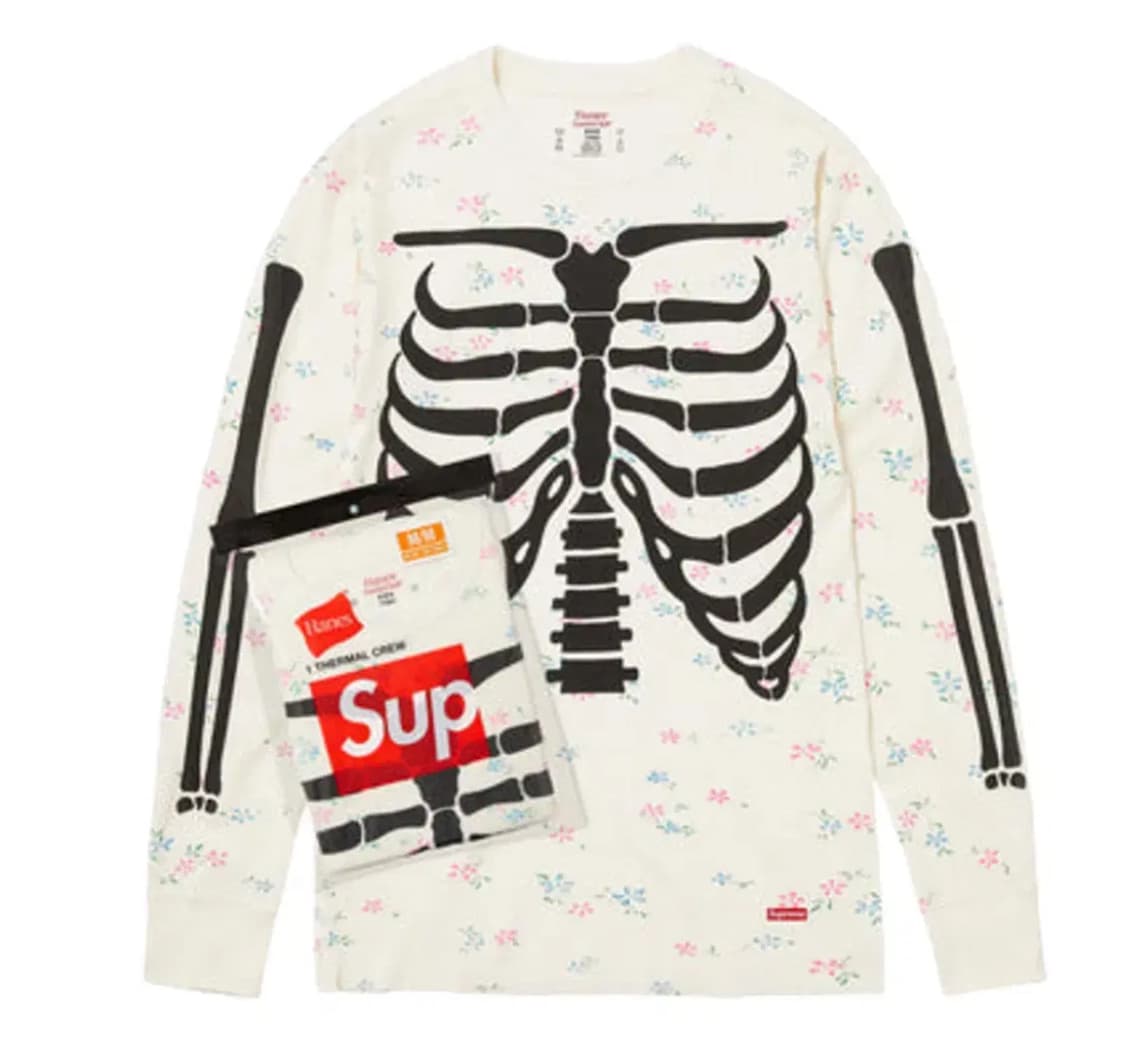 슈프림 헤인즈본즈플로럴 상품이미지1