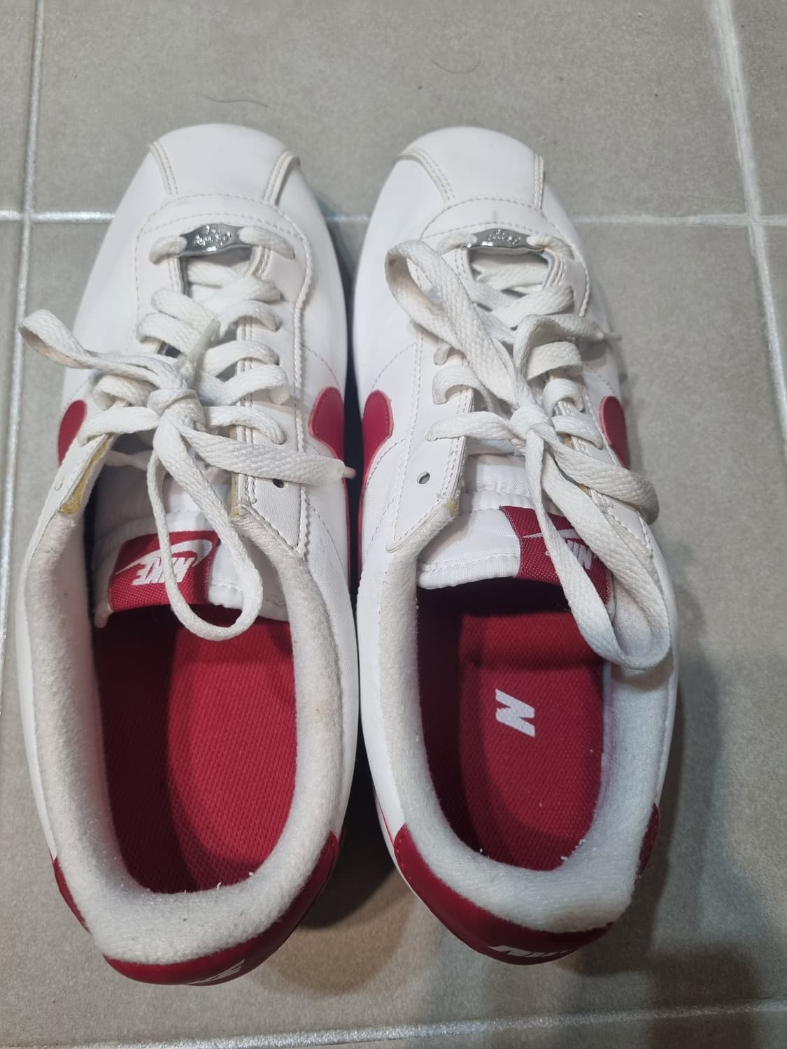 나이키 코르테즈 흰빨 운동화 270 상품이미지2