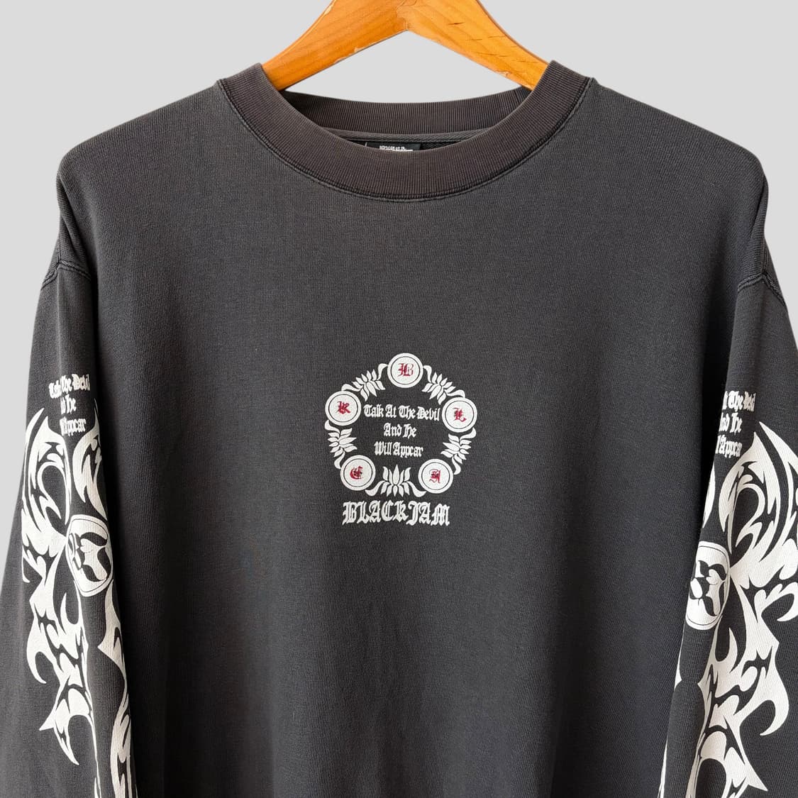 (M)BLACK JAM 블랙잼 y2k 스웨트셔츠 맨투맨 LP 상품이미지2