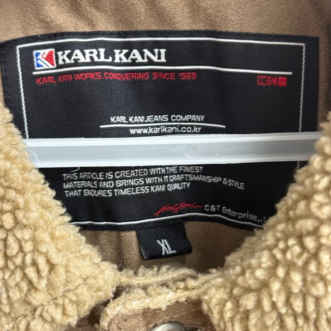 90S 칼카니 브라운 워크 자켓 XL 상품이미지2